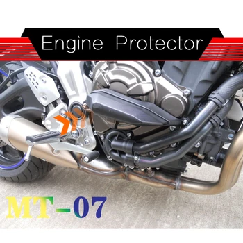 2021 Для YAMAHA MT-07 MT07 Мотоциклетная Защитная Рама Двигателя Слайдеры Аварийная Накладка Защита От Падения Tracer 7/Tracer 700 2020