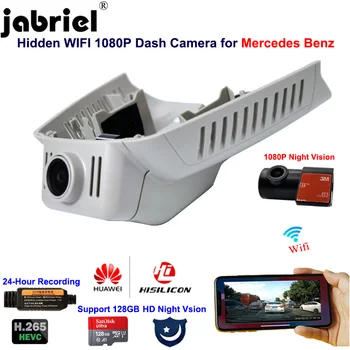 Jabriel 2K 1080P Скрытая Wifi Тире камера автомобильный видеорегистратор для Mercedes benz E180 E200 E250 E260 E300 GLK260 GLK300 GLK350 w211 w212 w204