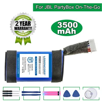 Аккумулятор LOSONCOER SUN-INTE-265 емкостью 3500 мАч для портативной колонки JBL PartyBox